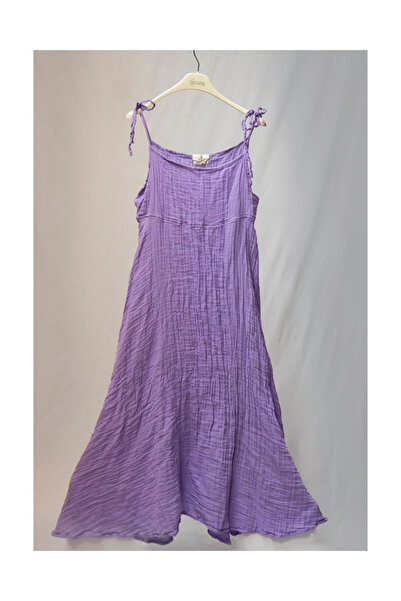 Perky Moth %100 Pamuk Müslin Nefes Alır Kadın Askılı Yazlık Gecelik Elbise Pijama – Rahat, Şık ve Çok Amaçlı