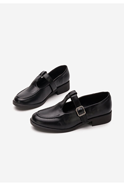 B T Shoes Černé dámské polobotky Maurisa