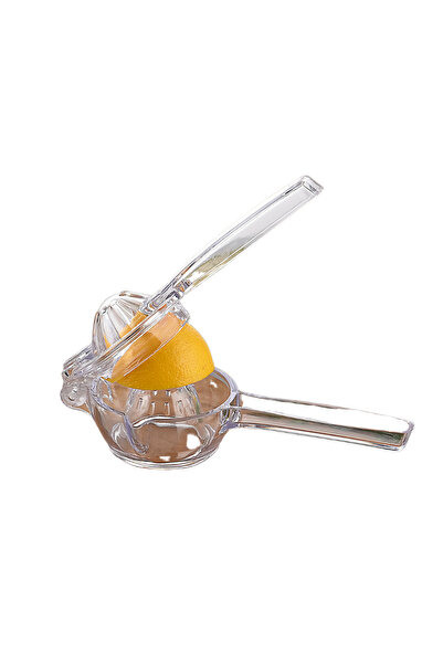 grimorlife Transparent Luxury Hard Plastic Lemon&Orange Citrus Juicer - Practical and Durable Body