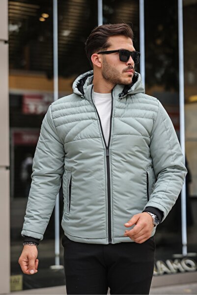 KOCCI Yeni Sezon Kışlık Su ve Soğuk Geçirmez İçi Polarlı Erkek Mont Ceket