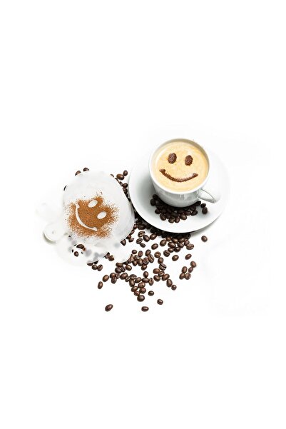 Gadget Master Set 16 șabloane pentru cafea sau deserturi