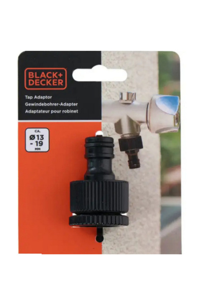 Black&Decker محول صنبور متعدد الاستخدامات مع مخفض 13-19 مم