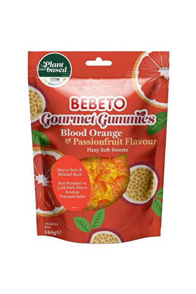 BEBETO Gourmet Gummies 140 Gr. Orange Jelly