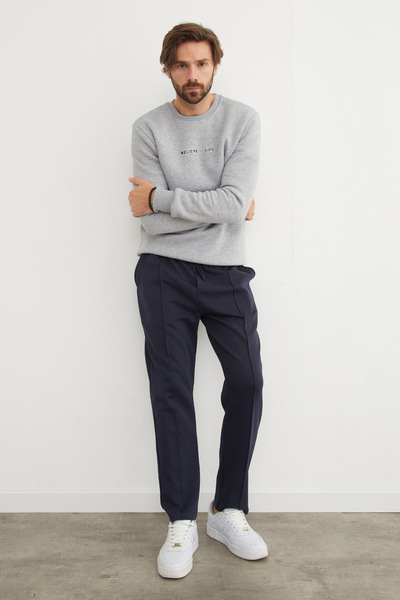 Fulla Moda Tie-Waist Chimali Jogger Pants