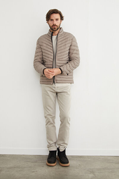 Fulla Moda Zippered Puffer Jacket