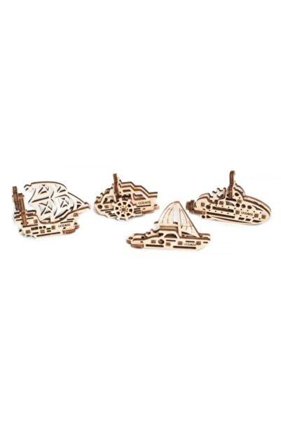 Ugears Set 4 Puzzle 3D Maritime Ships