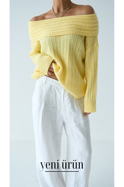 Serpirella Butik Tricotaj cu guler Madonna