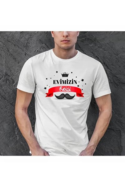 İpeksi Tricou imprimat Ziua Tatălui - Alb