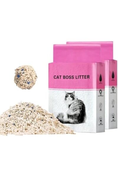 SKY TOUCH SKY-TOUCH Tofu Cat Litter - Premium Natural, Fast Clumping, Flushable, Ultra Absorbent, Unscented, D