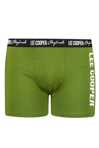 Lee Cooper Boxer Shorts for Men, 1 Piece, Green, Size M