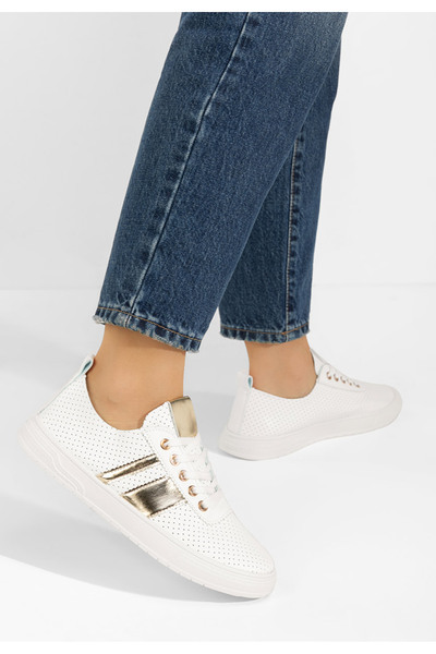B T Shoes Heayli V5 women's casual shoes white