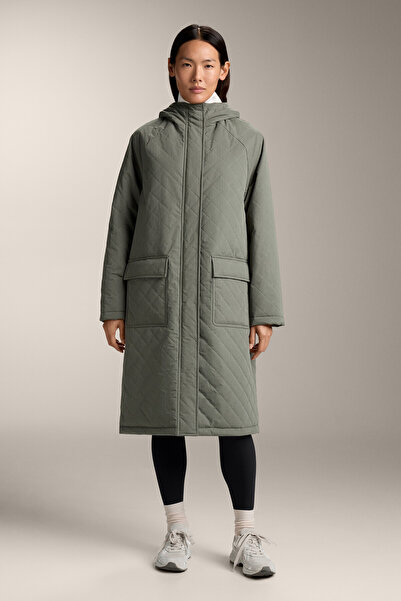 Oysho AEROGEL'li FELLEX® 3k su geçirmez uzun dolgulu mont