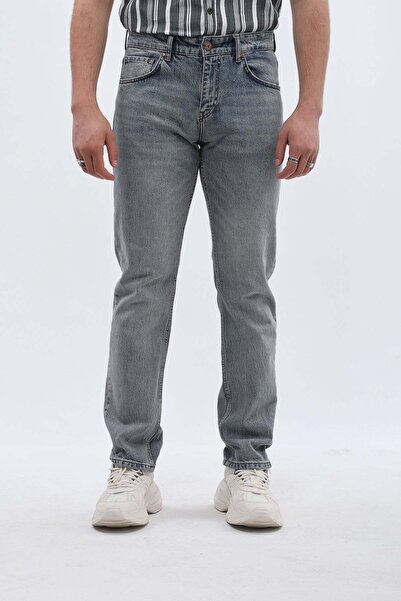 DNM UNITED Comfort Fit Jeans - Stonewashed Denim Blue