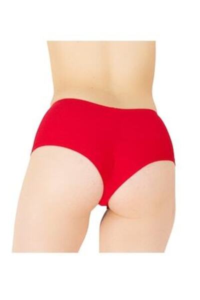 LUAN High-rise Brazilian panties, red