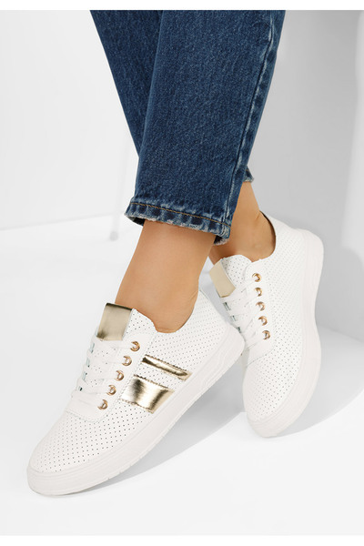 B T Shoes Heayli V5 women's casual shoes white