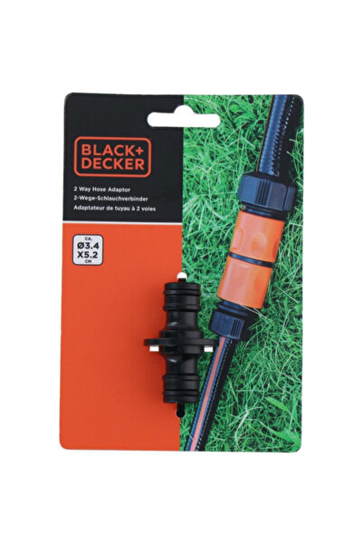 Black&Decker محول خرطوم الحديقة ثنائي الاتجاه