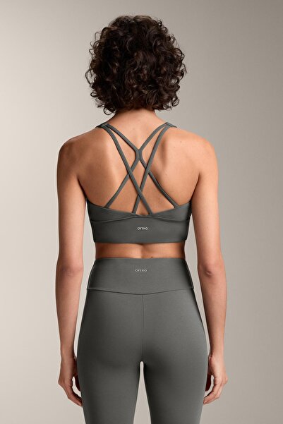 Oysho Comfortlux orta destekli cup'lı spor sütyen