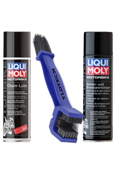 Liqui Moly Kit curatare si ungere lant motocicleta si bicicleta - PTS