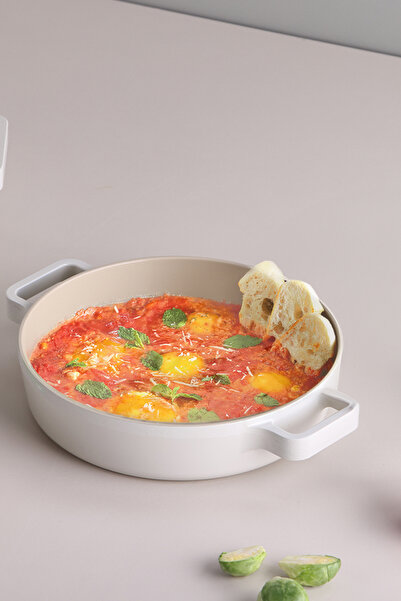 NEOFLAM Fika Aluminum Saucepan 22 cm - Beige