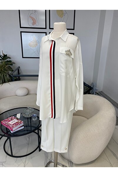 Parla Prive Nurcan Çetin taşlı gömlek