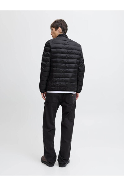 Jack & Jones Puffer Black Men's Coat 12280971