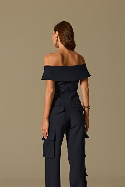 NOK İSTANBUL NOK Starborn Cargo Pants Limited Edit Dark Blue