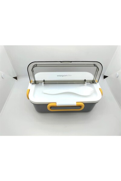 Vagonlife Vagon Life Lunch Box Steel 900ml Gray Vgn 588
