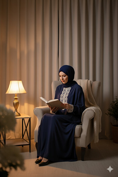 Defkay Μονοκόμματο αυτοκαλυμμένο μονόχρωμο κομψό γυναικείο φόρεμα προσευχής