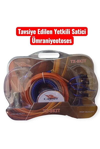 Cadence 8 GA TAM BAKIR AMFİ KABLO SETİ ARACINI SEVENLERE