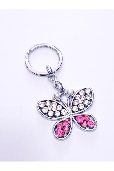 ÜNSA Anahtar Αξεσουάρ τσάντας μπρελόκ Αξεσουάρ μπρελόκ πεταλούδας με κοραλλιο...