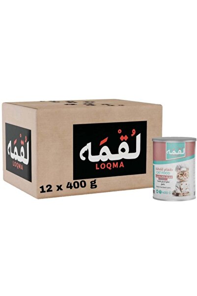 Loqma - طعام القطط الرطب - قطع دجاج وتونة في المرق (12 × 400 جرام)