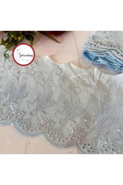 Gelincimherşey فستو ذو طرف واسع بنقشة الزهور