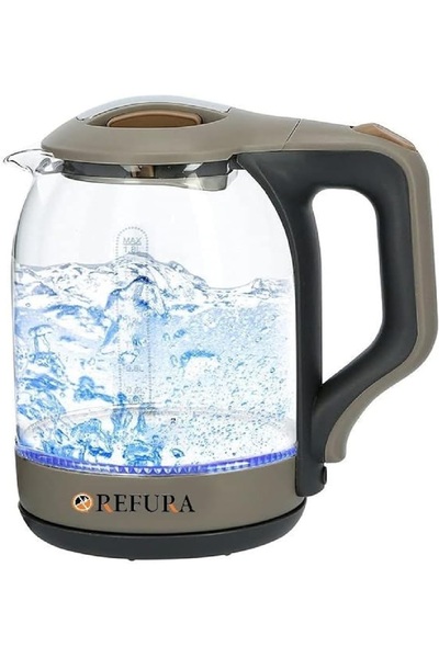 REFURA Cordless electric kettle with automatic shut-off. 1.8-liter capacity.