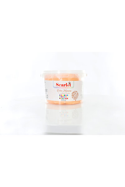 scarlet Şeker Hamuru Somon Rengi 500 GR