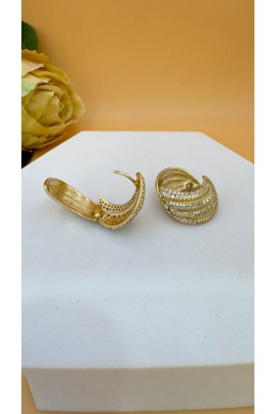 XUPING JEWELRY Zirkon Taşlı Tasarım Model Küpe