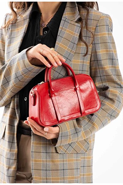 grand coco Women's Quality Red Hand and Shoulder Bag