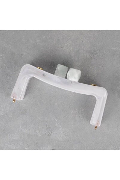 Ritzz Цветна акрилна мъниста 18 см - бяла