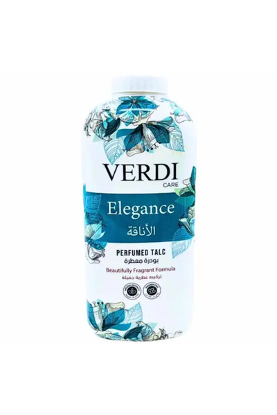 VERDİ بودرة التلك المعطرة الأنيقة