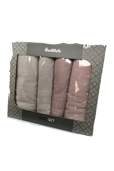 Özdilek Alleur Towel Set Best Set Turkish Bath Set