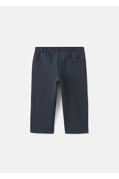 MANGO Baby İpli pamuklu jogger pantolon