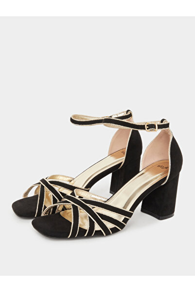 Styli Sling Back Block Heel Sandals