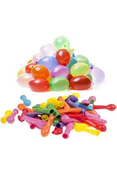 Mçb Group SU BALONUKarışık Renk 10 Adet Renkli SU BALONU Parti Doğum Günü Organizasyon Eğlence