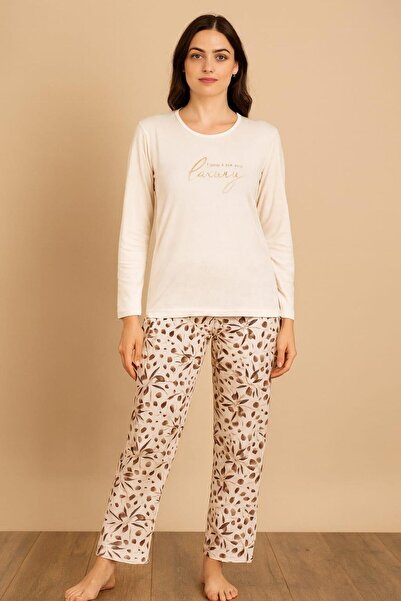 Pemilo Set de pijamale cu mânecă lungă Milan pentru femei 20546, 100% bumbac