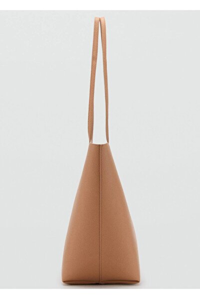 MANGO Woman Çift saplı shopper çanta