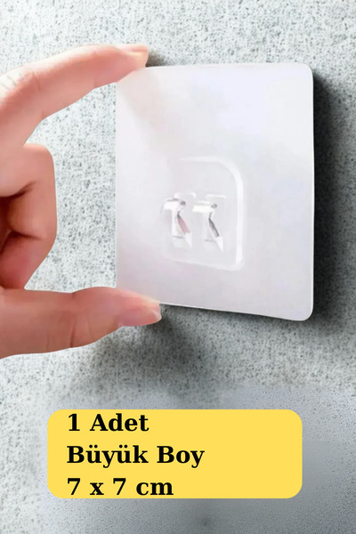 MayCap Yapışkanlı Sticker Askı Banyo Köşelik Şampuanlık Askısı