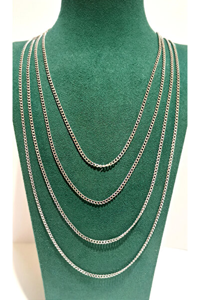 Monalisa Home قلادة فضية اللون فاخرة ذات تصميم أنيق على شكل حرف