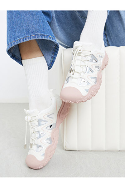 Styli حذاء رياضي نسائي بنعل محكم وأربطة