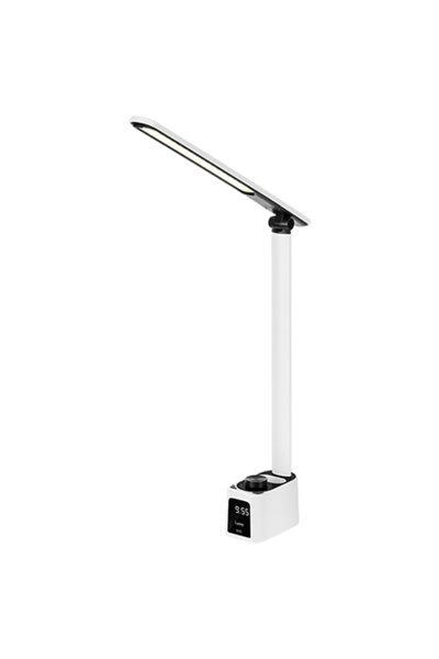 Rebel LED DESK LAMP WITH CLOCK QC / PD