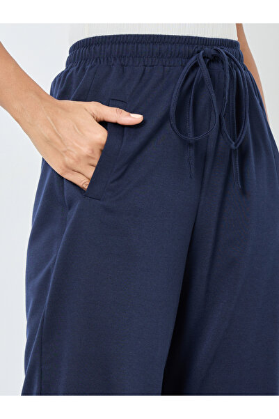 Take Two By Styli Women Dark Blue Straight Leg Joggers