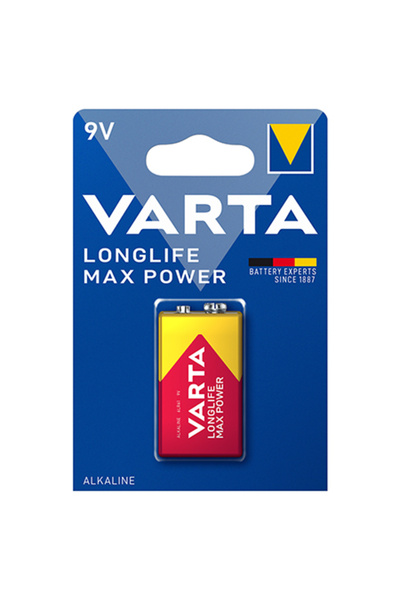 Varta Baterie alcalină Max Power 9V, 1 pachet